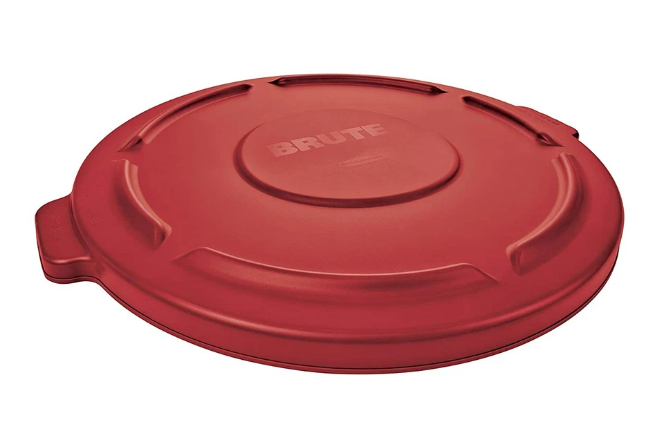 Rubbermaid Brute FG265400RED Red 55 Gallon Trash Container Lid