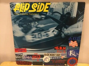 V/A Flipside Vinyl Fanzine Vol 1 LP GBH AOD Scream Undead FUs TSOL Kraut Dickies - Picture 1 of 6