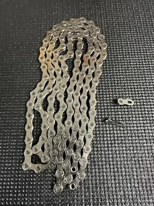 KMC X12 12-fach Kette silber 116 Glieder mit Hauptglied Großpackung - Bild 1 von 2