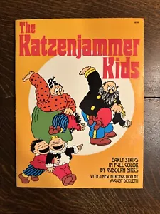 Vintage COMIC 1974 THE KATZENJAMMER KIDS Early Strips in Color Rudolph Dirks - Bild 1 von 12