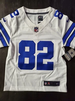 Nueva camiseta deportiva juvenil cosida Nike de los Dallas Cowboys Jason Witten #82 estilo blanco DC7005Y Foto 1 de 4