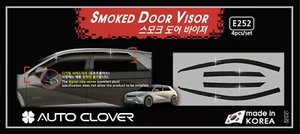 Autoclover Smoke Tinted weather shields Visor 4pcs for 2022 Hyundai IONIQ 5 - Picture 1 of 5