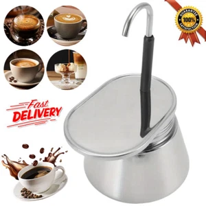 Moka-Kanne mit Einzelauslauf Espressomaschine für 4 Tasse Herd Kaffeemaschine DE - Bild 1 von 16