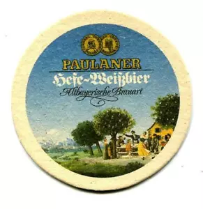 Paulaner Beer Drink Coaster - Picture 1 of 2
