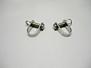 Schaeffer Marine Stainless Steel Strap Shackles 3/16" 93-31 (Pair) - Picture 1 of 1