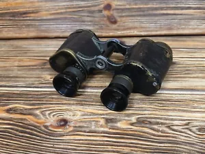 Russian Antique and Ultra Rare Binoculars Carl Zeiss St.Petersburg 6x30 WWI - Picture 1 of 23
