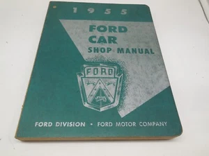 B7 1955 Ford Passenger Car & Thunderbird Shop Manual - Picture 1 of 8