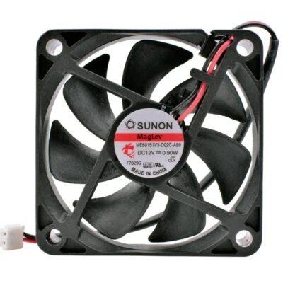 1X  DC12V 0.90W cooling fan  ME60151V3-D02C-A99 6cm 6015 60x60x15mm - Image 1 of 3