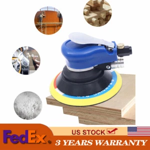 6"Air Palm Orbital Sander Hand Sanding Machine Pneumatic Polisher Speed - Picture 1 of 8