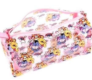 WINNIE THE POOH EEYORE BAG MAKEUP TOILETRIES PENCIL CASE ANYTHING DISNEY RARE - Picture 1 of 10