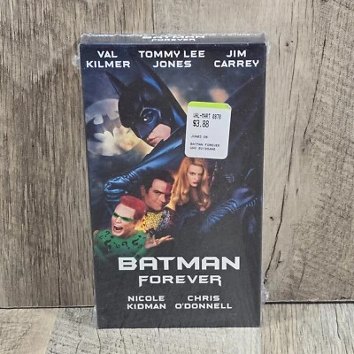 Batman Forever - VHS - New Sealed Watermark Val Kilmer Jim Carrey - Grade Ready - Image 1 of 4