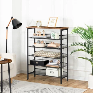 HOOBRO 6-Tier Shoe Rack Large Capacity Shoe Storage Organizer Shoe Shelf - Picture 1 of 11