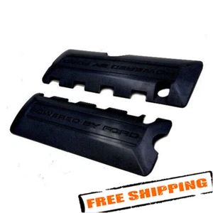 Ford Racing M-6P067-M50BL "Powered By Ford" Black Coil Covers - Picture 1 of 2