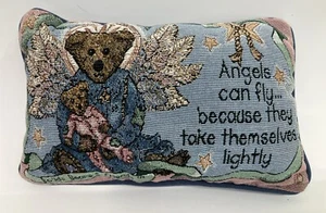 Boyds Bears & Friends Wandteppich Kissen Engel können fliegen 12 Zoll USA - Bild 1 von 6