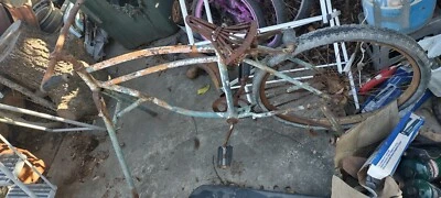 1950s 1940s Schwinn  26" Boys Men's bike Exercise Resistance Stationary Bicycle  - Image 1 of 4