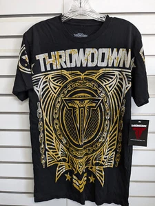 Affliction Herren Throwdown Premium T-Shirt ~ MEDIUM ~ - Bild 1 von 3