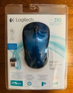 NEU Logitech M310 Kabellose Maus - Blau - Bild 1 von 4