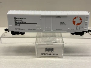 N Scale Micro Trains MTL Special Run 95-01 Mennonite Central Com MCCX 209575 - Picture 1 of 4