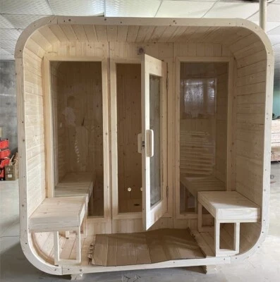 Outdoor Barrel Sauna  - Image 1 of 2