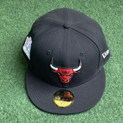 Кепка Chicago Bulls New Era 7 3/4 59fifty поп пот финалы чемпионы памятная - Изображение 1 из 4