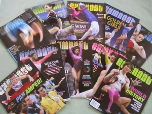 INTERNATIONAL GYMNAST Magazine IG 2015 All 10 Issues BILES UCHIMURA HERNANDEZ + - Foto 1 di 6