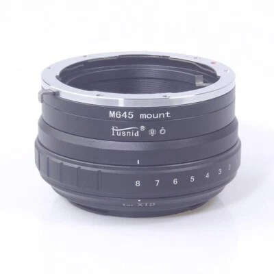 Tilt Lens Adapter for Mamiya M645 Mount Lens to Hasselblad X1D XCD X2D Camera - Image 1 of 4