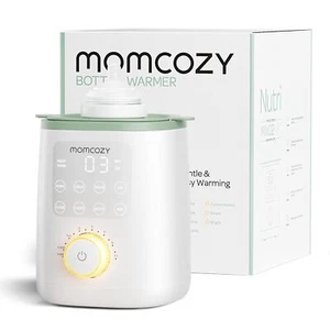 , 9-in-1 Baby Bottle Warmer with Night Light, Accurate Temperature to Preserve - Picture 1 of 9