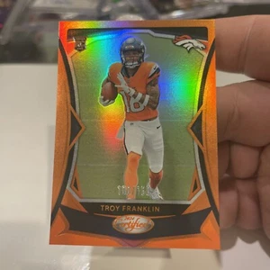2024 Certified Troy Franklin Orange Color Match # /150 Rookie Broncos RC 🔥 - Picture 1 of 5