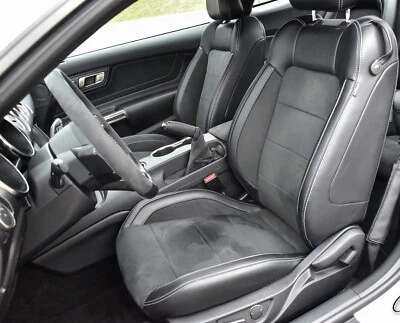 Ford Mustang Shelby GT350 2015-2020 asientos cómodos eléctricos térmicos y refrigerados gamuza Foto 1 de 3