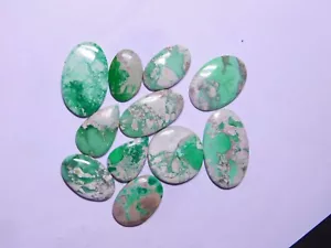 Green Variscite Gemstone Variscite Cabochon Loose For Jewelry 320 Cts ME-Lot - Picture 1 of 4