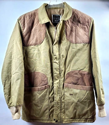 De Colección 10-X MFG CO Bronceado Chaqueta de Tiro Caza Caqui Deadstock Safari Para Hombres Grande Foto 1 de 4