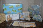 Enesco Cherished Teddies 1998 Care Center W Background, 2 Figures In Boxes More