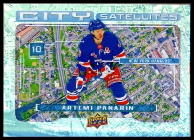 2024-25 Upper Deck City Satellites #CS18 Artemi Panarin New York Rangers - Image 1 of 2