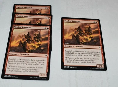 Magic card: 4x Valakut Protector, Red Common Creature, Battle for Zendikar - Image 1 of 2