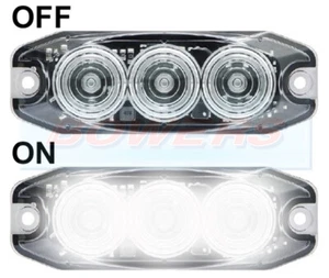 KIT LUCI RETROVERSE POSTERIORI 12V/24V LED BASSO PROFILO AUTO OMOLOGATA ECE SVA - Foto 1 di 2