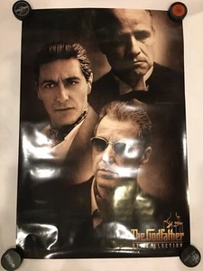 THE GODFATHER Movie Poster DVD Release Store Poster - Picture 1 of 1