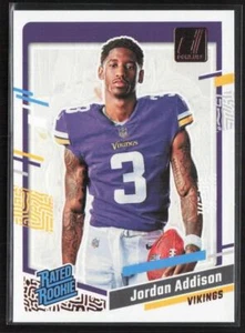 2023 Donruss #10 Jordan Addison Rated Rookie Portrait - Picture 1 of 2