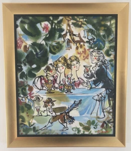 Signed Diana Kouzakova "Skal, mina vanor" Painting from Gamla Stan, Stockholm - Picture 1 of 9