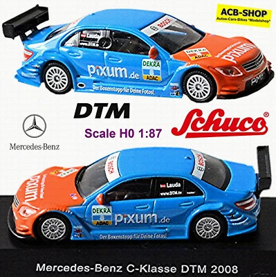 Mercedes Benz Classe C DTM 2008 Amg-Mercedes #8 Mathias Lauda 1:87 Schuco 25569 - Immagine 1 di 4