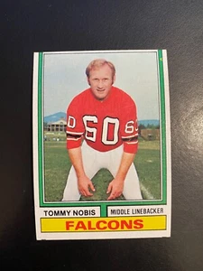 1974 TOPPS FOOTBALL #160 TOMMY NOBIS!! $1 SHIPPING!! - Picture 1 of 2