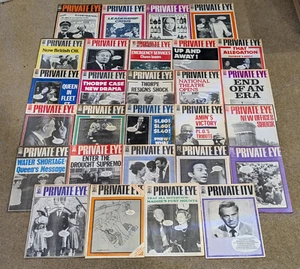 28 x Vintage Private Eye Magazine Collection 1970's - Picture 1 of 10