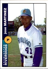 1996 Charleston Riverdogs Team Issue #9618 Jose Martinez Dominican Republic Card
