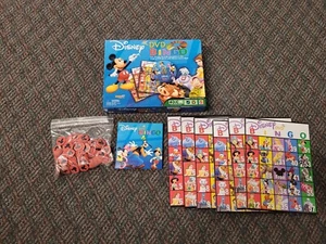 Disney DVD Bingo Family Fun Learning Game Mattel 2005 Missing 4 Bingo Chips - Picture 1 of 6