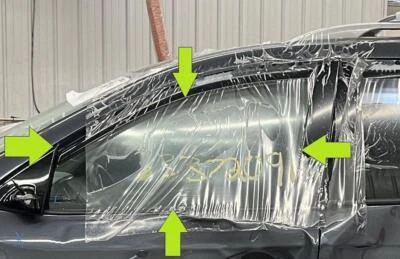 2013-2017 NISSAN PATHFINDER ЛЕВЫЙ ВОДИТЕЛЬ ПЕРЕДНЯЯ ДВЕРЬ СТЕКЛО ОКНА - Изображение 1 из 4