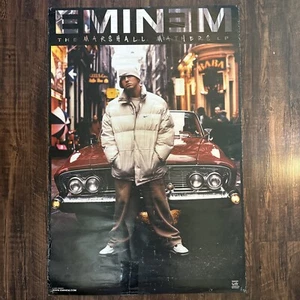 Eminem 2000 Poster Marshall Matters LP By Funky As Is Lowrider Vintage - Picture 1 of 8