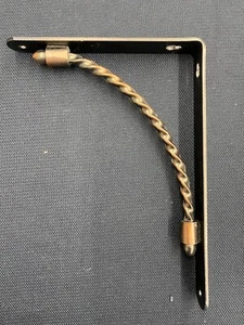 45717AEXLG Style Selections 9,06" L x 0,98" B x 6,5 Zoll T Dark Orb Regalwinkel - Bild 1 von 1