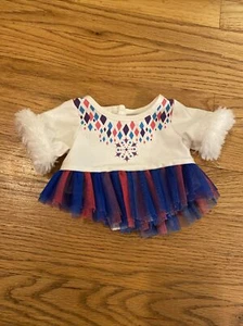 Build-a-Bear Workshop Disney Princess FROZEN WINTER TUTU Elsa Dress Outfit BABW - Picture 1 of 8