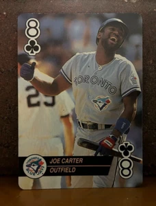BASEBALL CARD NEW FRESH FROM PACK BICYCLE 1993 ACES JOE CARTER BLUE JAYS - Picture 1 of 2