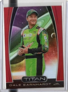 2020 Panini Chronicles Racing Nascar Red TITAN PRIZM Card DALE EARNHARDT JR /99 - Picture 1 of 2