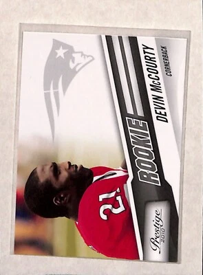 2010 Panini Prestige #232 Devin McCourty RC NM - Image 1 of 2